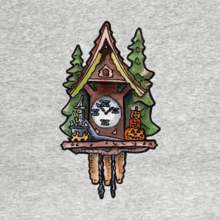 Witchy Cuckoo Clock T-Shirt